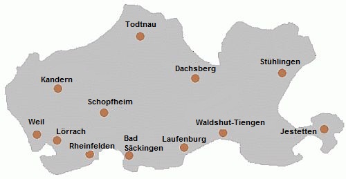 Landlkreis Lörrach und Waldshut